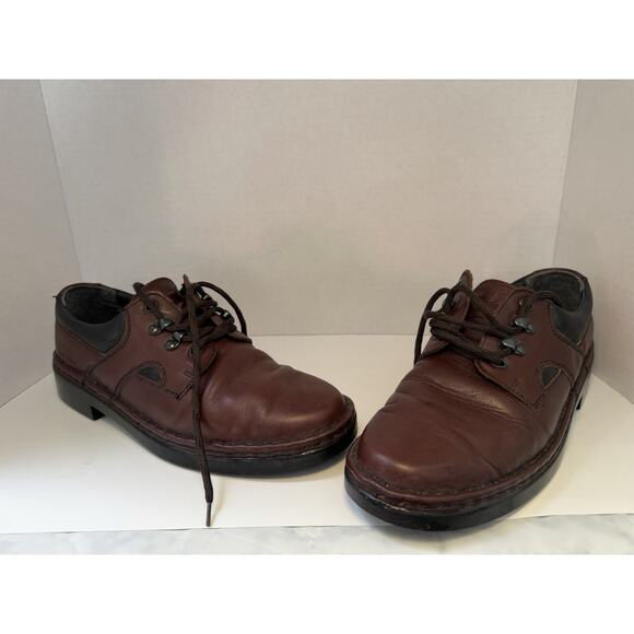 Mens Vintage 90s Brown Leather Josef Seibel “The European Comfort Shoe” Size 41 - Picture 4 of 11